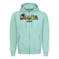 Seafoam senior 2023 halloween Zipper Hoodie - BundleAndBundleShop