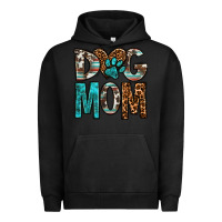 Pigment Black dog mom Urban Hoodie - OliviaCreatesArt