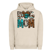 Pigment French Oak dog mom Urban Hoodie - OliviaCreatesArt