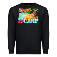 Black summer camp Premium Sweatshirt - NancyCooperArtShop