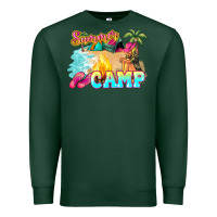 Sports Green summer camp Premium Sweatshirt - NancyCooperArtShop