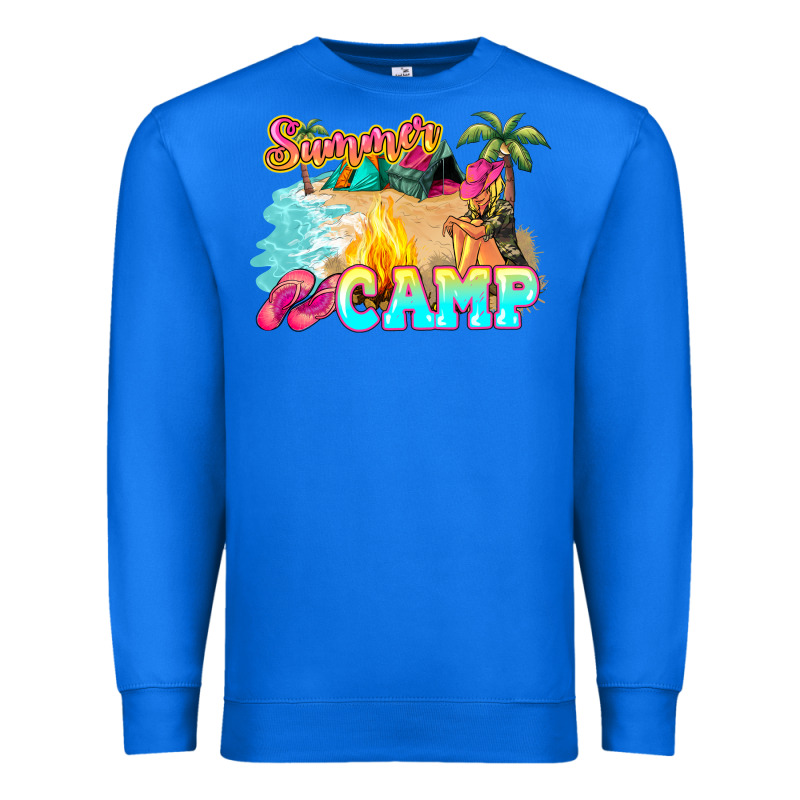 Summer Camp Premium Sweatshirt by NancyCooperArtShop | Teevron