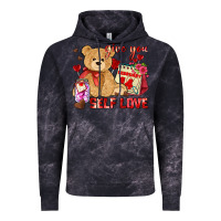 Cloud Black give you self love Vintage Hoodie - AdoDesignShop