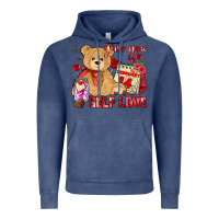 Vintage Denim give you self love Vintage Hoodie - AdoDesignShop