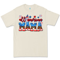 All American Mama Premium Tee | Teevron