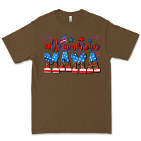 Cacao all american mama Premium Tee - AdoDesignShop