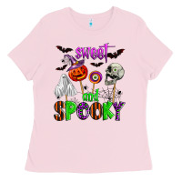 Bubblegum Pink sweet and spooky Ladies Tee - Zillion Design Studio