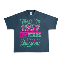 Midnight Navy made in 1957, 65 years of being awesome kopya Urban Heavy Tee - Jasminsmagicworld