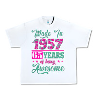 White made in 1957, 65 years of being awesome kopya Urban Heavy Tee - Jasminsmagicworld
