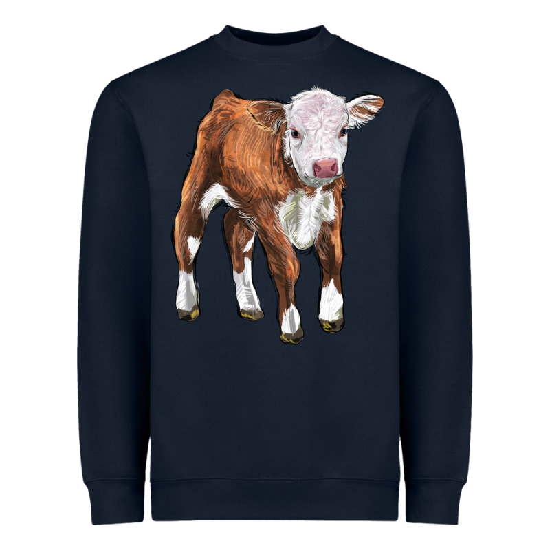 Hereford Calf Heavyweight Sweatshirt by LillyAllenDesigns | Teevron
