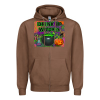 Chestnut drink up witches Zipper Hoodie - BundleAndBundleShop