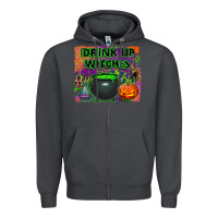 Smoke drink up witches Zipper Hoodie - BundleAndBundleShop