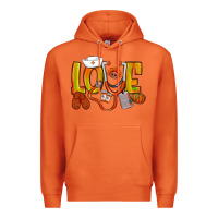 Carrot Thanksgiving love Nurse Premium Hoodie - NancyCooperArtShop
