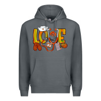 Rock Thanksgiving love Nurse Premium Hoodie - NancyCooperArtShop