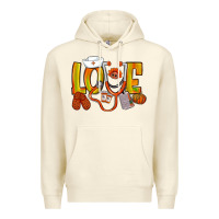 Sandshell Thanksgiving love Nurse Premium Hoodie - NancyCooperArtShop
