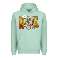 Seafoam Thanksgiving love Nurse Premium Hoodie - NancyCooperArtShop