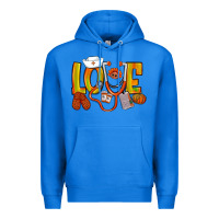 True Royal Thanksgiving love Nurse Premium Hoodie - NancyCooperArtShop