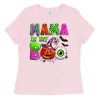 Bubblegum Pink mama is my boo Ladies Tee - Zillion Design Studio