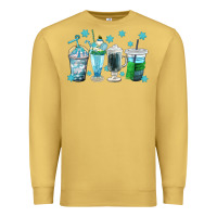 Antique Gold winter coffee cup Premium Sweatshirt - texasbilliewilder