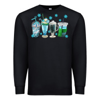 Black winter coffee cup Premium Sweatshirt - texasbilliewilder