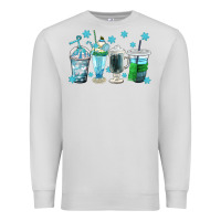 Dove Grey winter coffee cup Premium Sweatshirt - texasbilliewilder