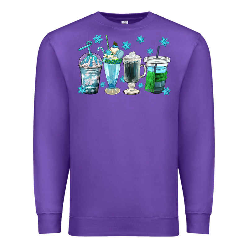 Winter Coffee Cup Premium Sweatshirt by texasbilliewilder | Teevron