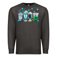 Smoke winter coffee cup Premium Sweatshirt - texasbilliewilder