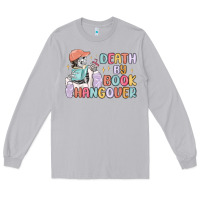 Moon Dust death by book hangover Long Sleeve Tee - MaliasSmallBusiness