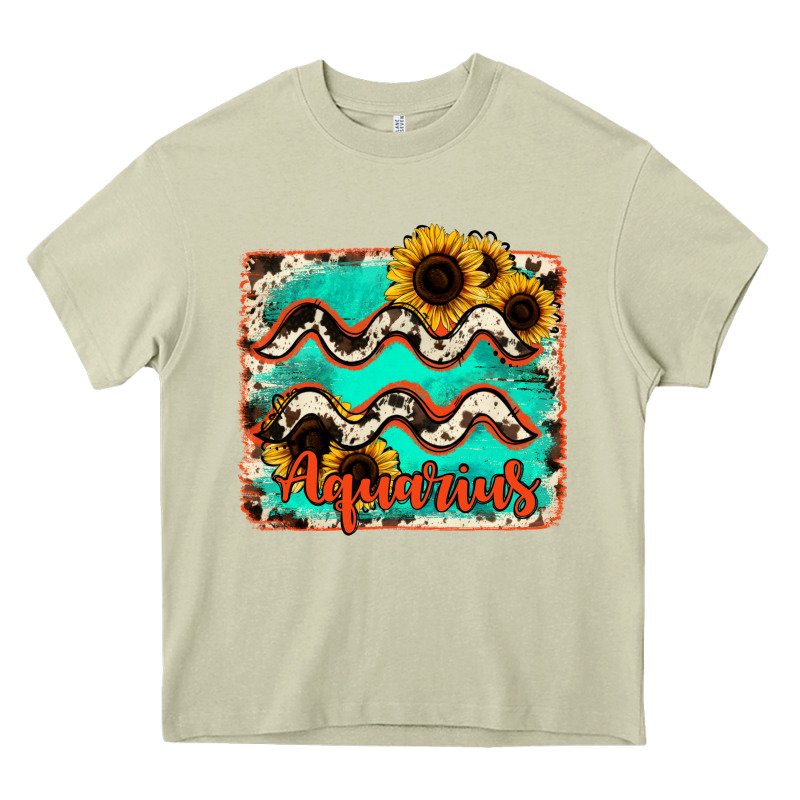 Aquarius Turquoise Cowhide Heavy Core Tee by RanaPortraitStore | Teevron