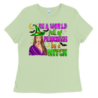 Matcha in a world full of princesses be a witch Ladies Tee - Zillion Design Studio
