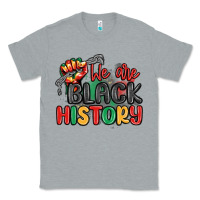 Heather Grey we are black history Classic Tee - MaliasSmallBusiness