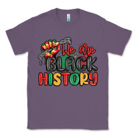 Lavender we are black history Classic Tee - MaliasSmallBusiness