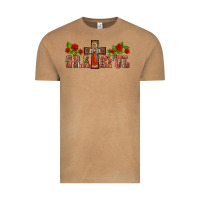 Vintage Camel grateful guadalupe cross Vintage Tee - BarkalooDesign