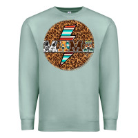 Seafoam Country Mama Premium Sweatshirt - texasbilliewilder