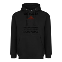 Black trusting people turned me into the heifer i am tod  black Heavyweight Hoodie - Bettercallsaul
