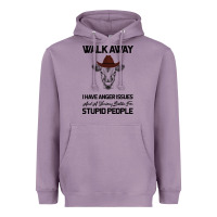 Trusting People Turned Me Into The Heifer I Am Tod  Black Heavyweight Hoodie | Teevron