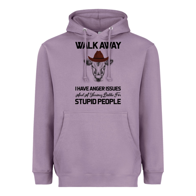 Trusting People Turned Me Into The Heifer I Am Tod  Black Heavyweight Hoodie by Bettercallsaul | Teevron
