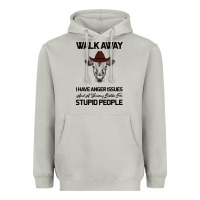 Moon Dust trusting people turned me into the heifer i am tod  black Heavyweight Hoodie - Bettercallsaul