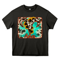 Aries Turquoise Cowhide Heavy Core Tee | Teevron