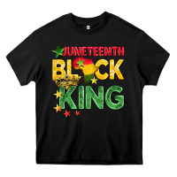 Black juneteenth black king Heavy Core Tee - BarkalooDesign