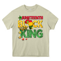 Mossy juneteenth black king Heavy Core Tee - BarkalooDesign