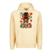 Pina Colada santas favorite realtor messy bun Premium Hoodie - texasbilliewilder