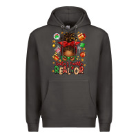 Smoke santas favorite realtor messy bun Premium Hoodie - texasbilliewilder