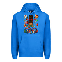 True Royal santas favorite realtor messy bun Premium Hoodie - texasbilliewilder