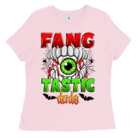 Bubblegum Pink fang tastic dude Ladies Tee - Zillion Design Studio