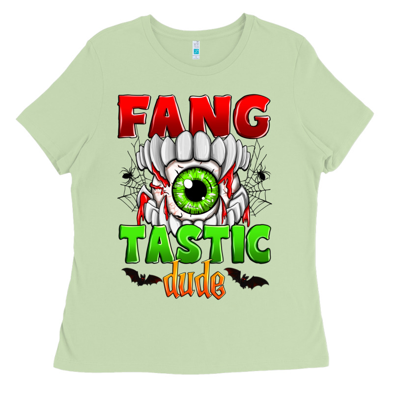 Fang Tastic Dude Ladies Tee by Zillion Design Studio | Teevron