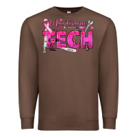 Chestnut Breast Cancer Maintenance Tech Premium Sweatshirt - texasbilliewilder
