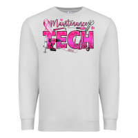 Dove Grey Breast Cancer Maintenance Tech Premium Sweatshirt - texasbilliewilder