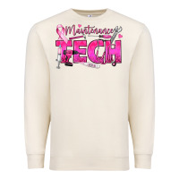 Sandshell Breast Cancer Maintenance Tech Premium Sweatshirt - texasbilliewilder