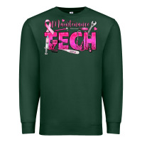 Sports Green Breast Cancer Maintenance Tech Premium Sweatshirt - texasbilliewilder
